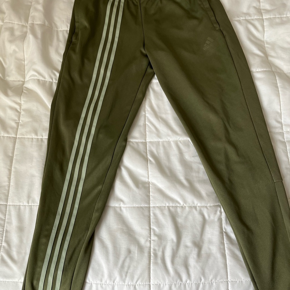 Adidas Green Joggers